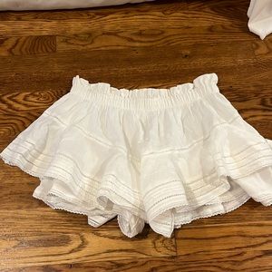 COPY - White Mini Skirt